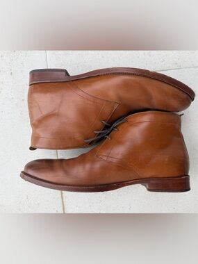 Cole Haan Men's Tan Leather Chukka Boots